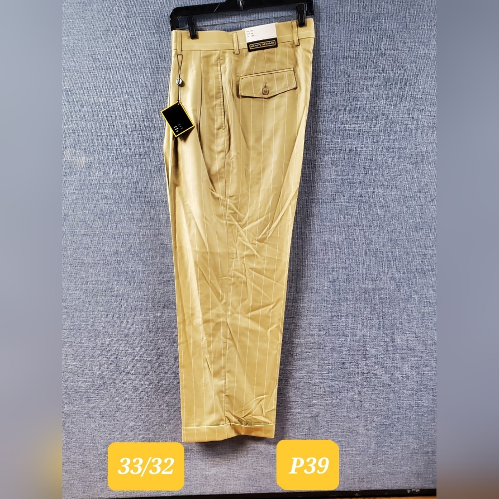 Men's Dress Pants - Size 33/32 - Brand New With Tags - (P - 39)